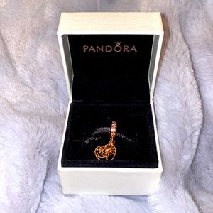 Tree heart Pandora charm